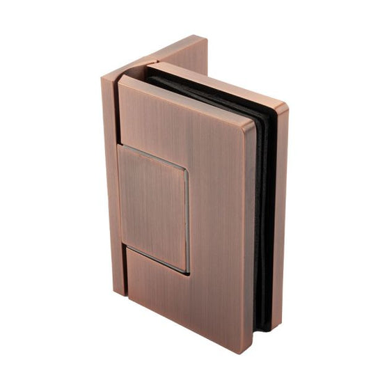 Estlegno scharnier wand/glas 90° enkele schroefplaat - Brushed Copper
