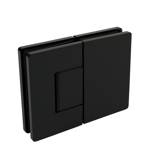Estlegno scharnier glas/glas - Mat Zwart
