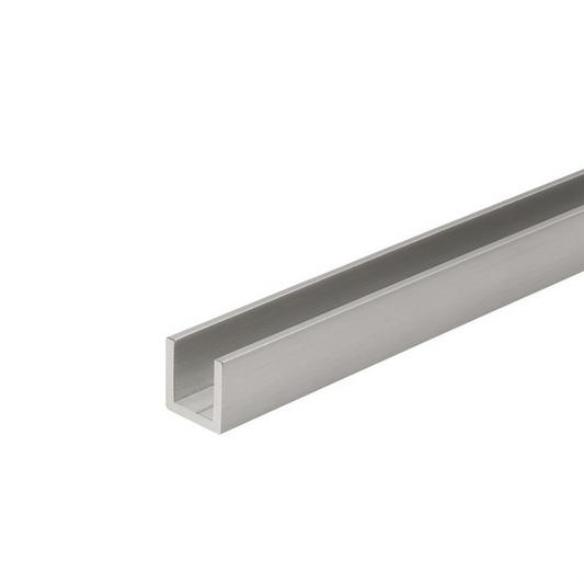 Estlegno U-profiel 15x15x15x2 - RVS Effect